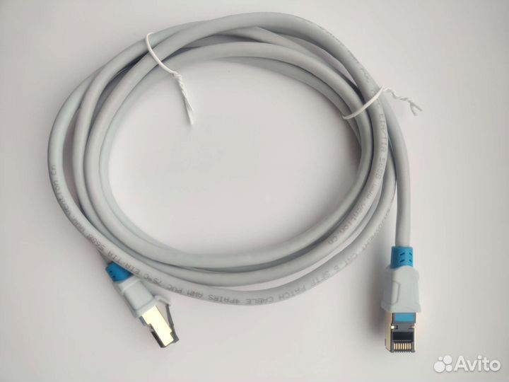 Кабель патч-корд RJ-45 sftp Cat6 и Cat6A