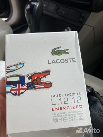Мужская туалетная вода lacoste