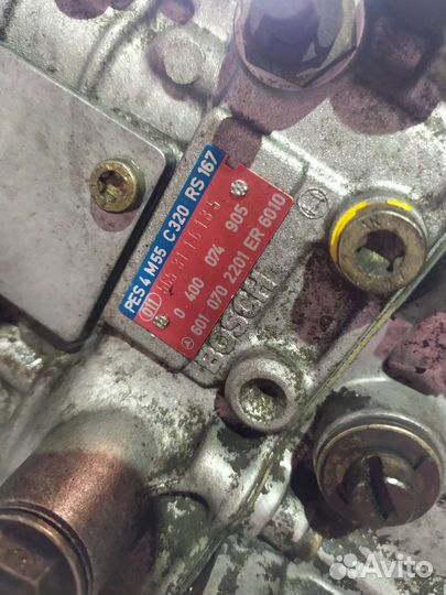 Тнвд om 601 2.0 дизель mercedes