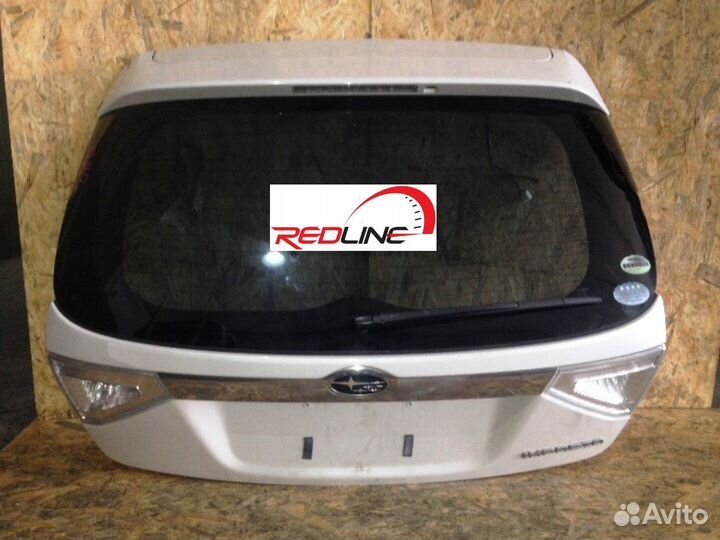 Крышка багажника Subaru Impreza GH2 белая