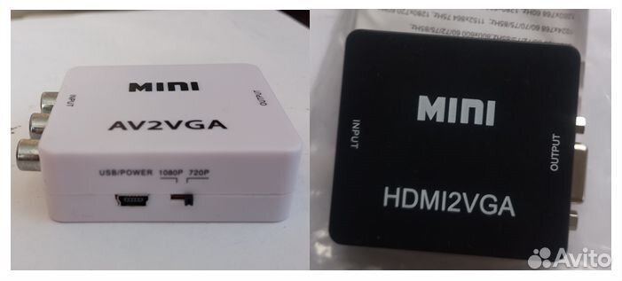 Конвертор AV в VGA