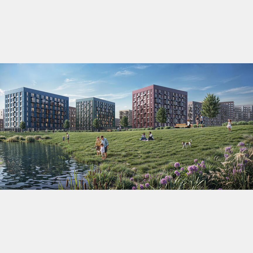 2-к. квартира, 57,5 м², 9/9 эт.