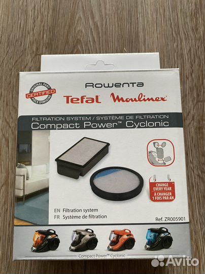 Фильтр для пылесоса tefal compact power cyclonic
