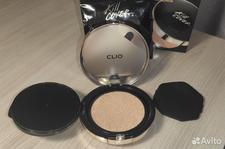 Корейский кушон clio kill cover fixer