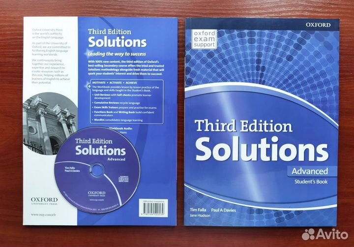 Solutions Advanced 3ed (комплект)