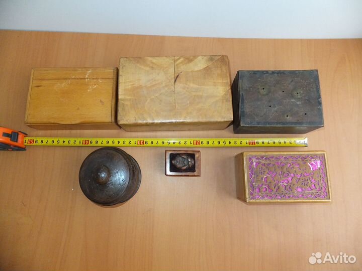 Старинные Шкатулки Резные Деревянные Бронза