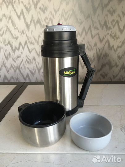 В дорогу- Термос с широким горлом / нерж.сталь