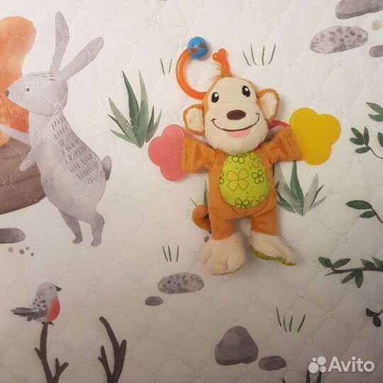 Игрушка Iherb мягкая с прорезывателями