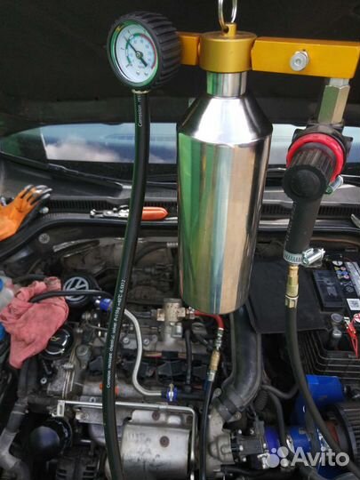 Промывка системы охлаждения и форсунок двигателя