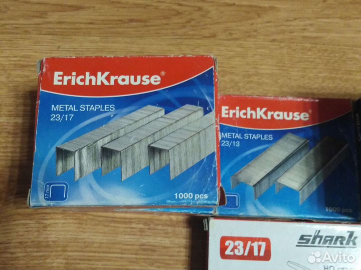 Скобы для степлера офисные