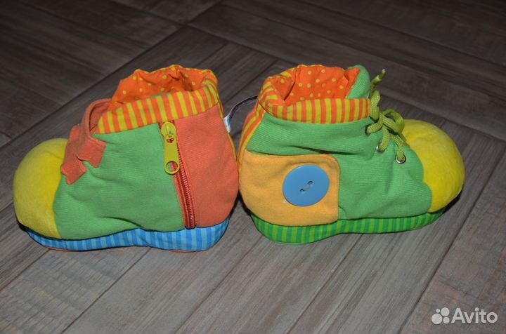 Развивающие ботинки мякиши новые