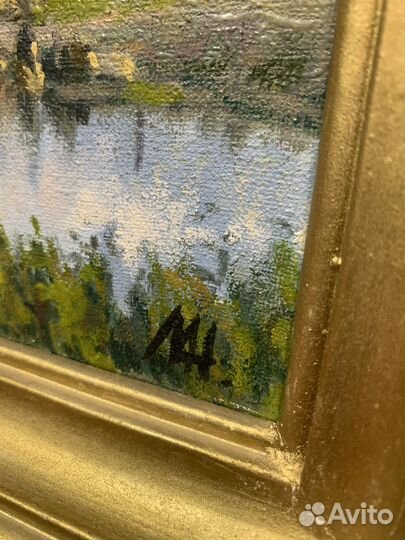 Картина маслом на холсте. Автор Молчанов
