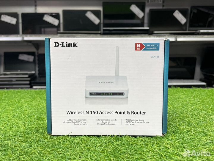 Wi-Fi роутер D-Link N150 DAP-1155