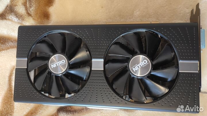 Видеокарта rx 580 8gb saphir nitro +