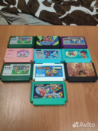 Картриджи Famicom