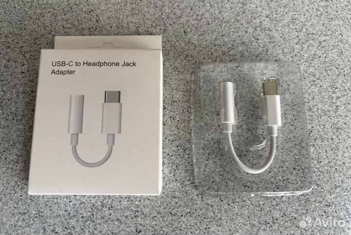 Адаптер с USB Type-C на Jack 3.5 мм