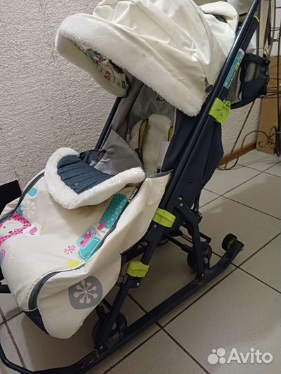 Детские санки коляска бу