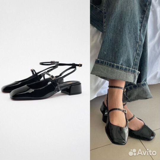 Балетки zara