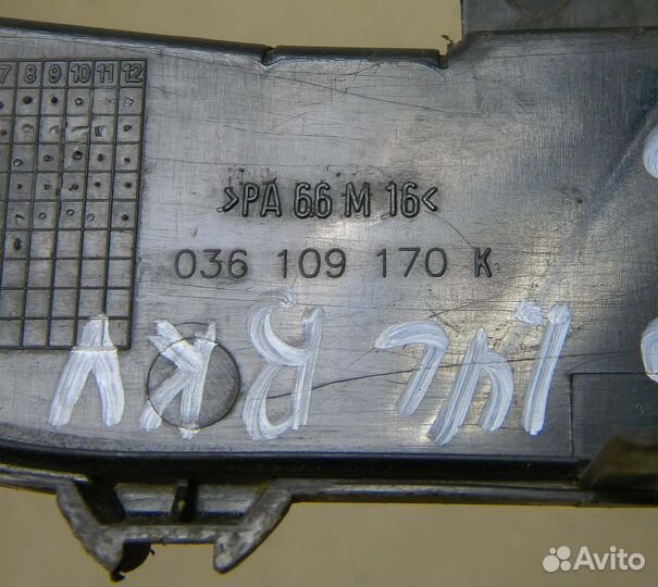 Кожух ремня грм VW Polo 3 1.4 BKY