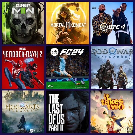 Игры на ps4 и ps5