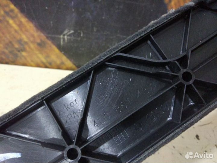 Ковер багажника левый Audi Q7 4L BAR 2006