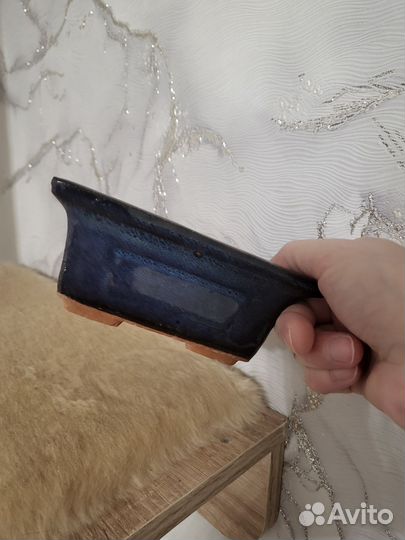 Горшок для бонсай керамический