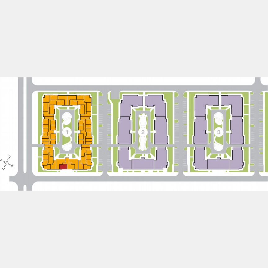 2-к. квартира, 55 м², 3/4 эт.