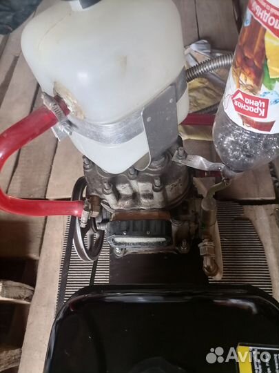 Компрессор самодельный с приводом от двс