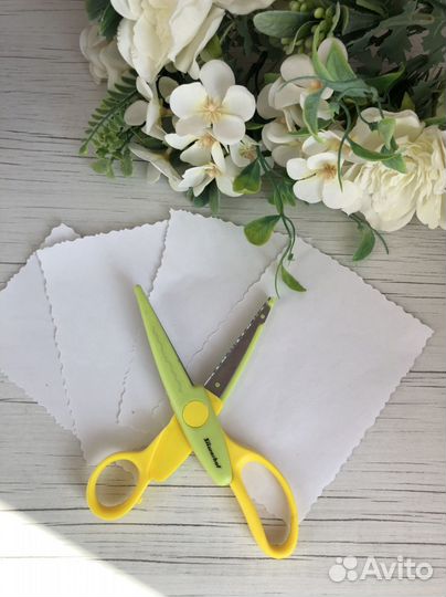 Ножницы с фигурным лезвием