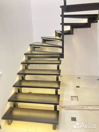 Подсветка лестницы с датчиками движения