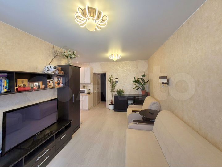 2-к. квартира, 54,5 м², 9/16 эт.