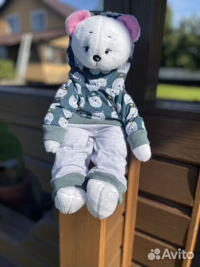 Мягкая игрушка белый Мишка