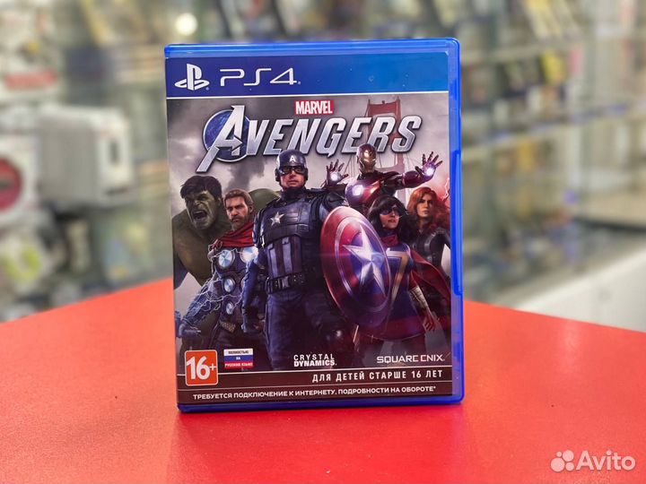 PS4 Avengers Marvel cusa-14030 (Полностью на русск