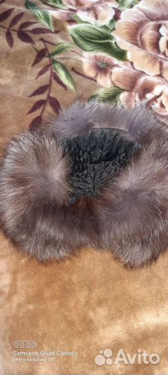 Шапка ушанка женская