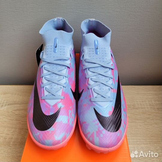 Футбольные бутсы сороконожки Nike Air Zoom