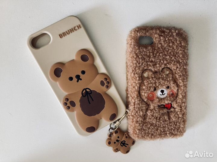 Чехлы с мишками iPhone 7/6/SE 2020