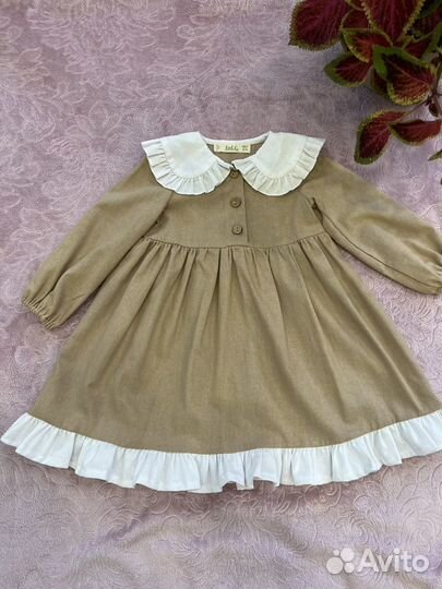 Платье для девочки 92