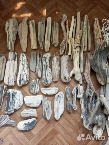 Дрифтвуд, коряги, камушки - всё для декора