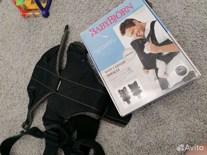 Рюкзак переноска babybjorn baby carrier miracle