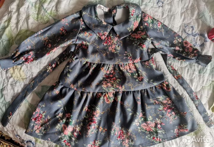 Платье для девочки 92