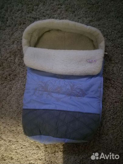 Теплый конверт в коляску