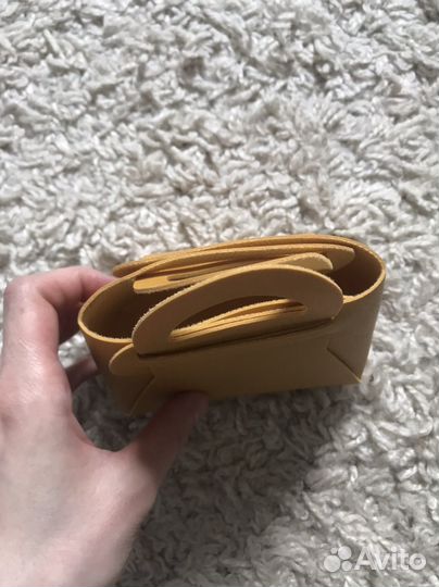 Новая детская сумка оранжевая с ручками