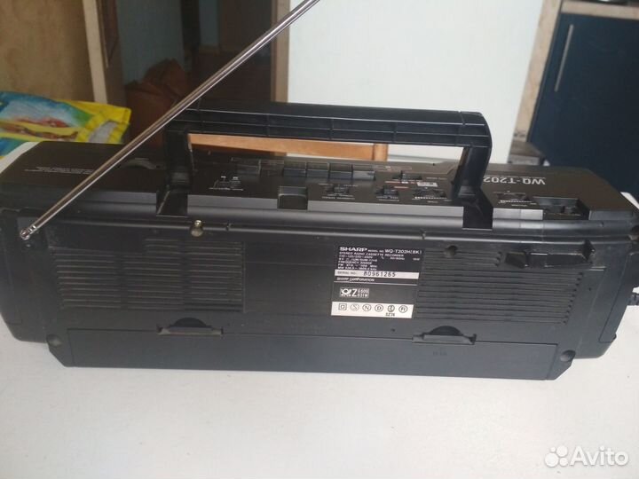 Магнитола sharp WQ-T202