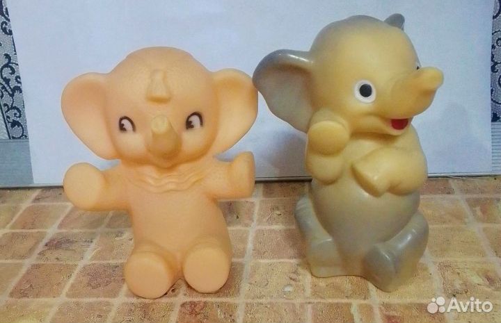 Резиновые игрушки СССР