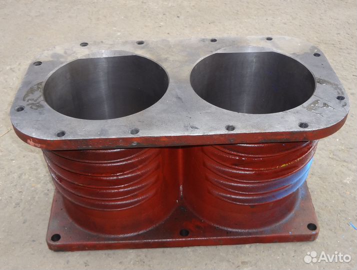 Блок цилиндров 1 ступени на компрессор 4ву1-5/9