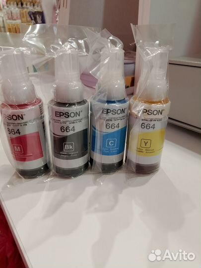 Чернила для принтера Epson