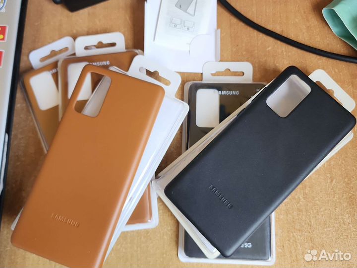 Кожаные чехлы для Samsung Galaxy Note 20