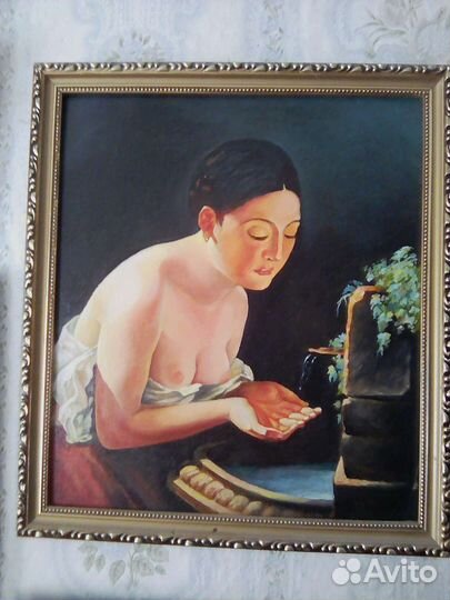 Картина маслом на холсте размер 40х50