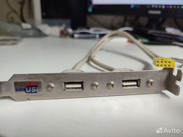 Планка вывода Двух USB портов