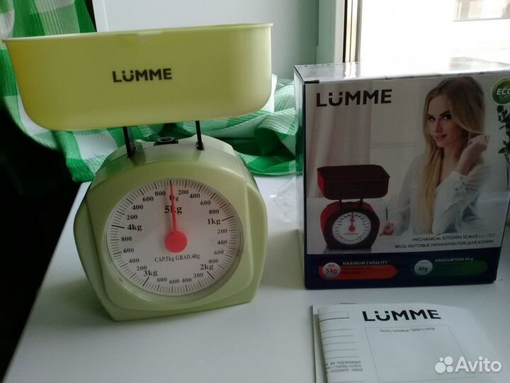 Механические весы Lumme LU-1302 (новые)